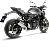 Terminale Di Scarico Con Omologazione Suono Lv-14 R Titanio Fondello Carbonio - Leovince Compatibile Con Honda Cb 1000 Hornet - Sp (2025-2026)