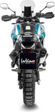 Terminale Di Scarico Senza Omologazione Suono Lv-14 Acciaio Fondello Carbonio - Leovince Compatibile Con Ktm 890 Adventure L A2 - R (2021-2026)
