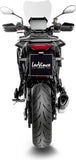 Impianto Di Scarico Completo Catalizzato E Con Omologazione Suono Lv-14 R Acciaio Fondello Carbonio - Leovince Compatibile Con Yamaha Tracer 9 Gt (2021-2024)