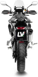 Terminale Di Scarico Senza Omologazione Suono Lv-14 Titanio Fondello Carbonio - Leovince Compatibile Con Triumph Tiger 900 Gt (2024-2026)