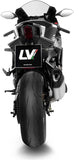 Impianto Di Scarico Completo Non Catalizzato E Senza Omologazione Suono Lv-14 R Titanio Fondello Carbonio - Leovince Compatibile Con Yamaha Yzf-R9 900 (2025-2026)