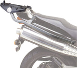 Monokey Trekker Alaska Black Aluminium Top Case - 56 Lt Trekker Alaska Aluminium - Givi Compatible With Honda Hornet 600 - S (1998-2002)