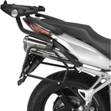 Monokey Silver Tech Top Case - 47 Lt Technopolymer - Givi Compatible With Honda Vfr 800 V-Tec (2002-2011)