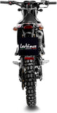 Terminale Di Scarico Con Omologazione Suono X-Fight Carbonio Fondello Acciaio - Leovince Compatibile Con Rieju Mrt 50 - Pro - Sm (2021-2023)