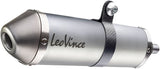 Exhaust Tip With Noise Certification X-Fight Stainless Steel Stainless Steel End Cap - Leovince Compatible With Sherco 50 Se-R (2021-2024)