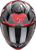 Full-Face Motorcycle Helmet Scorpion Exo Exo-530 Air Polycarbonate Grey Black Red Rok Size L