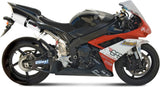 Doppio Terminale Di Scarico Con Omologazione Suono Albus Ceramic Alluminio Bianco - Gpr Compatibile Con Yamaha Yzf 1000 R1 (2007-2008)