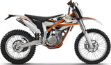 Doppio Terminale Di Scarico Con Omologazione Suono Deeptone Acciaio - Gpr Compatibile Con Ktm Freeride 350 4T (2012-2017)