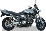 Doppio Terminale Di Scarico Con Omologazione Suono Deeptone Acciaio - Gpr Compatibile Con Yamaha Xjr 1300 (1999-2006)