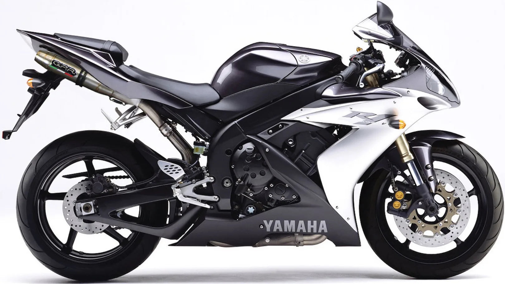 Doppio Terminale Di Scarico Con Omologazione Suono Deeptone Acciaio - Gpr Compatibile Con Yamaha Yzf 1000 R1 (2004-2006)