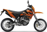 Doppio Terminale Di Scarico Con Omologazione Suono Furore Alluminio Nero - Gpr Compatibile Con Ktm 660 Smc (2005-2006)