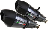 Dual Exhaust System With Sound Certification Gp Evo4 Carbon Look - Gpr Compatible With Bmw K 1600 Gtl (2017-2021)