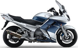 Doppio Terminale Di Scarico Con Omologazione Suono Trioval Acciaio - Gpr Compatibile Con Yamaha Fjr 1300 (2001-2005)
