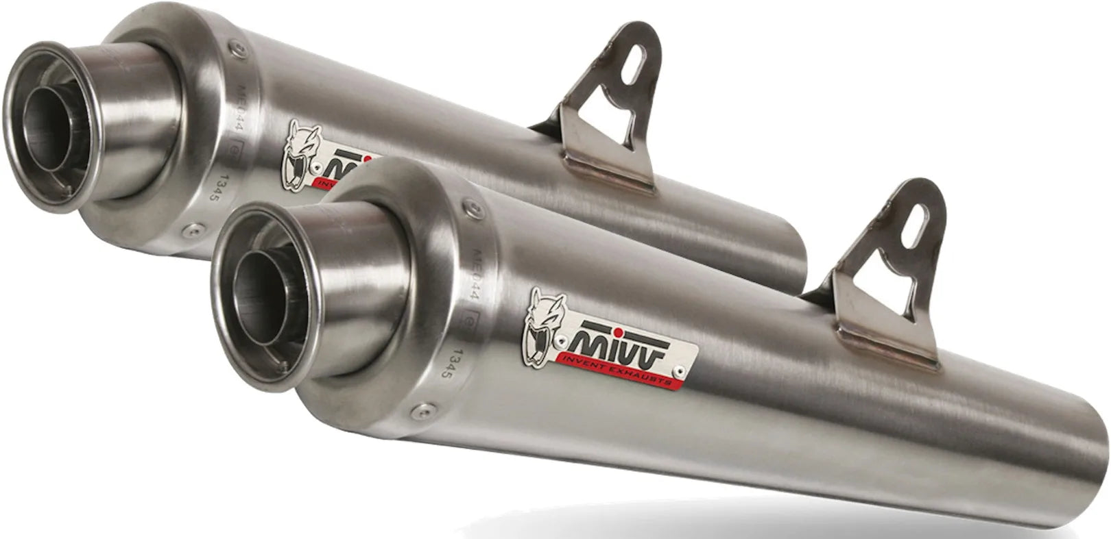 Doppio Terminale Di Scarico Non Catalizzato Con Omologazione Suono X-Cone Inox - Mivv Compatibile Con Suzuki Gsr 600 (2006-2010)
