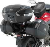 Bauletto Monokey Carbon Look Tech 47 Lt Plastica - Givi Compatibile Con Yamaha Mt-07 (2014-2017)