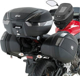 Monolock Black Tech Top Case - 29 Lt Technopolymer - Givi Compatible With Yamaha Mt-07 (2014-2017)