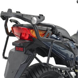 Monokey Trekker Outback Evo Smart Anodized Aluminium Top Case - 58 Lt Trekker Outback Evo Smart Anodized Aluminium - Givi Compatible With Honda Cbf 600 S - N (2004-2012)