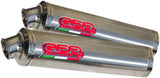 Dual Exhaust System With Sound Certification Tondo Stainless Steel - Gpr Compatible With Ducati Monster S4R (2003-2007)