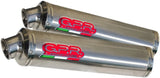 Terminale Di Scarico Con Omologazione Suono Tondo Titanio - Gpr Compatibile Con Ducati Monster S4R (2003-2007)