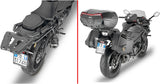 Bauletto Monokey Nero 33 Lt Nylon - Givi Compatibile Con Suzuki Gsx-S 1000 Gt (2022-2024)
