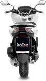 Impianto Di Scarico Completo Non Catalizzato E Senza Omologazione Suono Gp Corsa Carbonio - Leovince Compatibile Con Honda Pcx 125 (2021-2024)