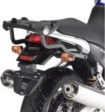 Monolock Riviera Black Tech Top Case - 46 Lt Riviera Technopolymer - Givi Compatible With Yamaha Bt 1100 Bulldog (2002-2009)