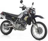 Terminale Di Scarico Con Omologazione Suono Lv-X Alluminio Fondello Acciaio - Leovince Compatibile Con Kawasaki Klr 650 (1997-2022)