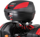 Monolock Black Tech Top Case - 30 Lt C30Nt Technopolymer - Givi Compatible With Yamaha Fz-1 Fazer 1000 (2006-2015)