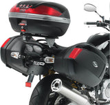 Monolock Alpina Aluminium Top Case - 44 Lt Alpina Aluminium - Givi Compatible With Yamaha Xjr 1300 (2007-2014)