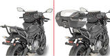 Monokey Trekker Black Aluminium Top Case - 33 Lt Trekker Aluminium - Givi Compatible With Kawasaki Z 650 (2020-2024)