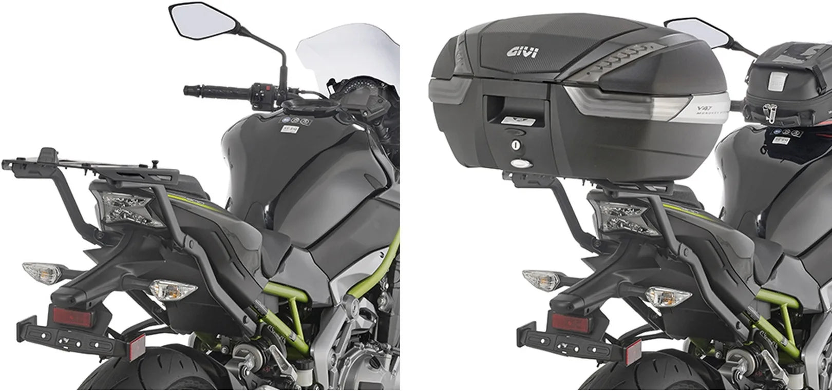 Bauletto Monokey Trekker Outback Evo Smart Alluminio 42 Lt Trekker Outback Evo Smart Alluminio - Givi Compatibile Con Kawasaki Z 900 (2020-2024)