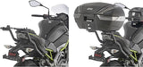 Bauletto Monokey Trekker Outback Evo Smart Alluminio Nero 42 Lt Trekker Outback Evo Smart Alluminio - Givi Compatibile Con Kawasaki Z 900 (2020-2024)