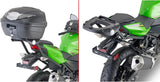 Monolock Blade Black Tech Top Case - 37 Lt Blade Technopolymer - Givi Compatible With Kawasaki Ninja 400 (2018-2022)