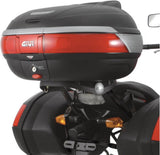 Monokey Trekker Alaska Black Aluminium Top Case - 44 Lt Trekker Alaska Aluminium - Givi Compatible With Kawasaki Versys 650 (2006-2009)