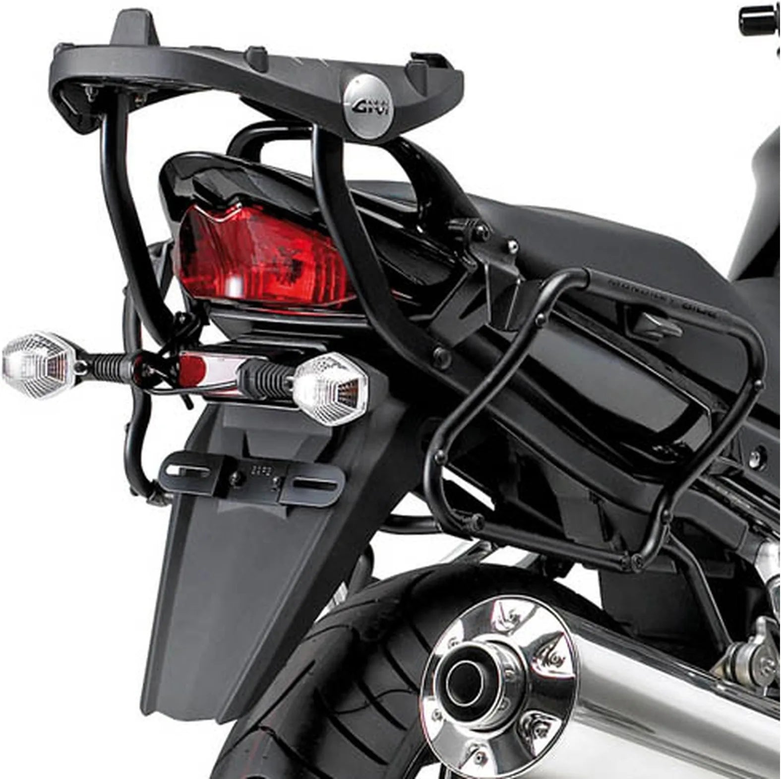 Bauletto Monokey Trekker Alluminio Nero 33 Lt Trekker Alluminio - Givi Compatibile Con Suzuki Gsf 650 Bandit - S Abs (2005-2006)