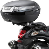 Monokey Trekker Outback Evo Smart Anodized Aluminium Top Case - 42 Lt Trekker Outback Evo Smart Anodized Aluminium - Givi Compatible With Suzuki Gsx 1300 R Hayabusa (2008-2016)