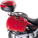 Monokey Trekker Black Aluminium Top Case - 46 Lt Trekker Aluminium - Givi Compatible With Bmw F 650 Gs Dakar (2000-2003)
