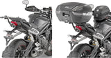 Monolock Blade Black Tech Top Case - 47 Lt Blade Technopolymer - Givi Compatible With Triumph Street Triple 765 (2020)