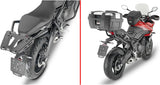 Bauletto Monokey Trekker Outback Evo Smart Alluminio Nero 42 Lt Trekker Outback Evo Smart Alluminio - Givi Compatibile Con Triumph Tiger 660 Sport (2022-2024)