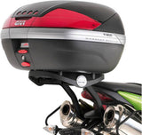 Monolock Vision Black Top Case - 34 Lt Vision Technopolymer - Givi Compatible With Triumph Street Triple 675 (2007-2012)