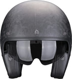 Casco Urban Per Moto Scorpion Exo Belfast Evo Carbon Carbon Fiber Nero Onyx Taglia Xxl