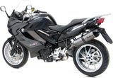 Terminale Di Scarico Senza Omologazione Suono Lv One Evo Acciaio Fondello Carbonio - Leovince Compatibile Con Bmw F 800 Gt (2013-2016)