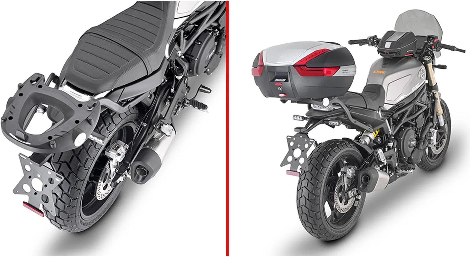 Bauletto Monokey Trekker Dolomiti Alluminio 46 Lt Trekker Dolomiti Alluminio - Givi Compatibile Con Benelli Leoncino 800 (2022-2024)