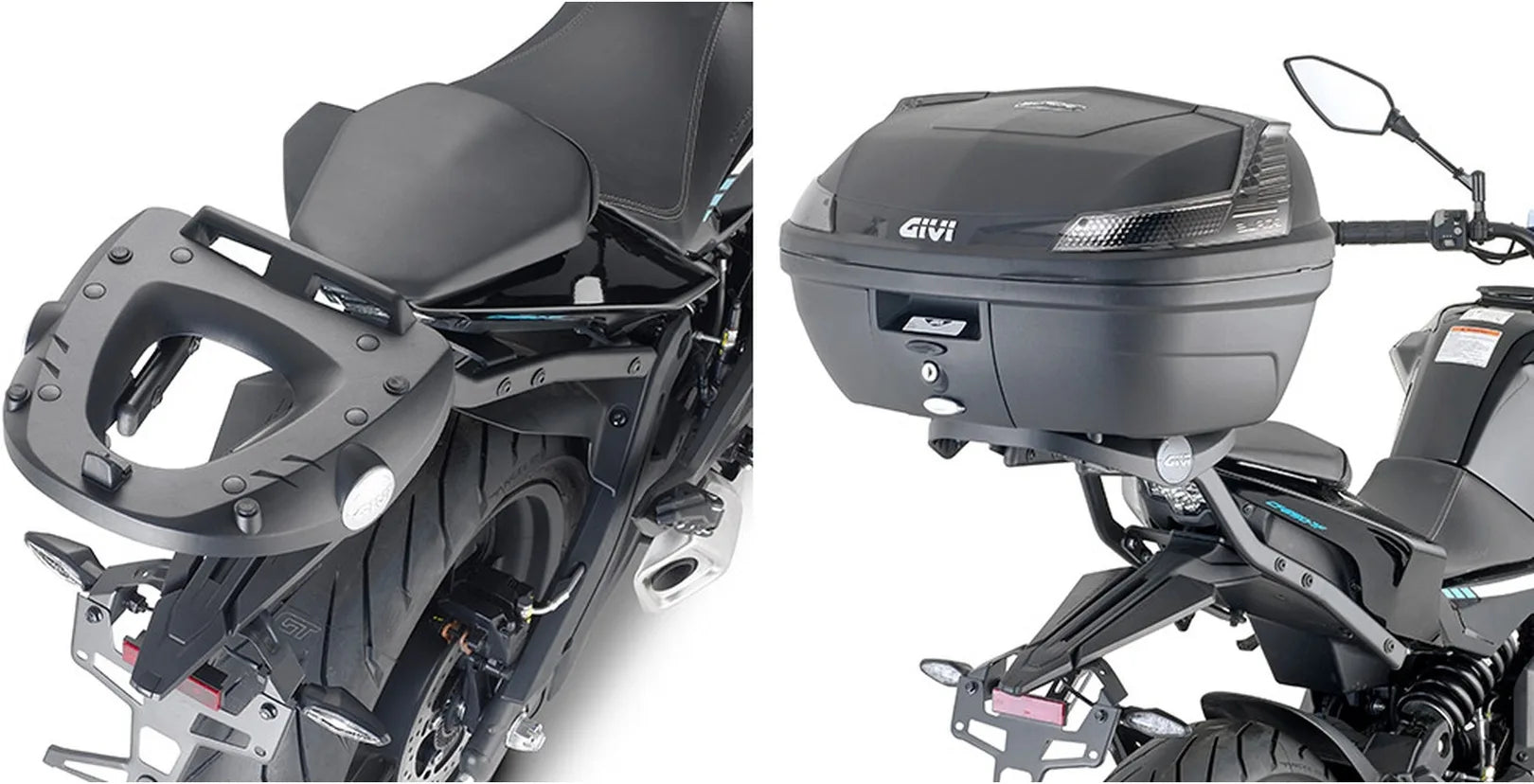 Bauletto Monokey Trekker Alaska Alluminio Nero 44 Lt Trekker Alaska Alluminio - Givi Compatibile Con Cfmoto 650 Nk (2021-2024)