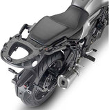 Monolock Silver Top Case - 32 Lt Technopolymer - Givi Compatible With Voge Trofeo 500 Ac (2022-2024)