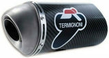 Terminale Di Scarico Senza Omologazione Suono Carbonio - Termignoni Compatibile Con Ducati Monster S4Rs