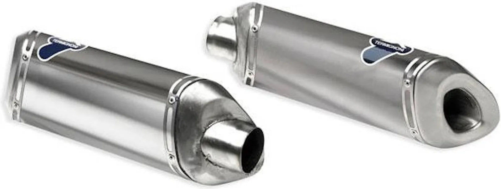 Terminale Di Scarico Con Omologazione Suono Fetta Salame Titanio - Termignoni Compatibile Con Ducati Panigale 848 - 1098 - 1198