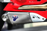 Doppio Terminale Di Scarico Senza Omologazione Suono Titanio - Termignoni Compatibile Con Ducati Panigale