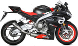Complete Non-Catalytic Exhaust System With Sound Certification X-M1 Titanium - Mivv Compatible With Aprilia Rs 660 (2020-2024)