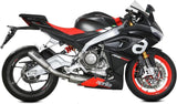 Impianto Di Scarico Completo Catalizzato E Con Omologazione Suono X-M1 Titanio - Mivv Compatibile Con Aprilia Rs 660 (2020-2024)